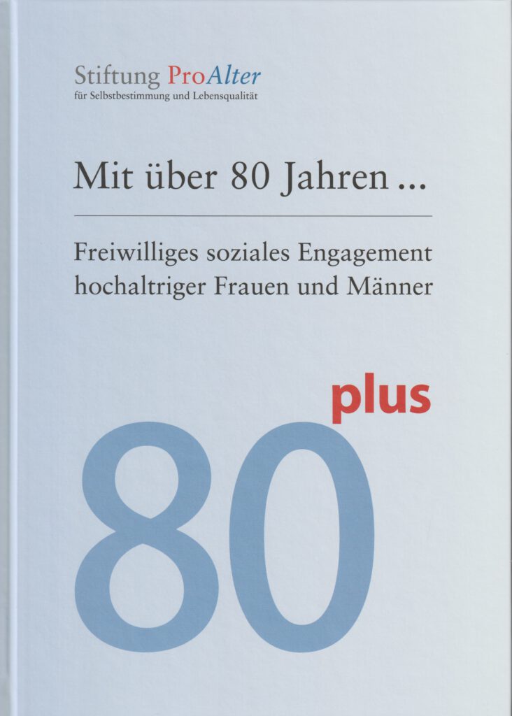 Buchcover "Mit über 80 Jahren"