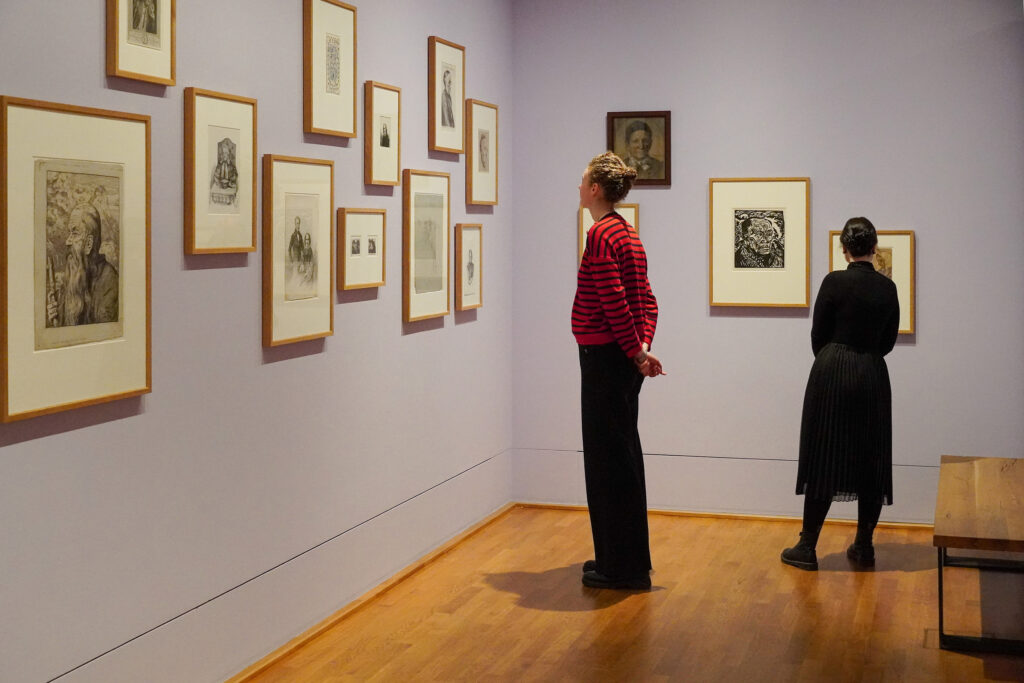 2. Haus der Graphischen Sammlung, Ausstellungsansicht „Alter! Grafik aus fünf Jahrhunderten“, Foto: Städtische Museen Freiburg