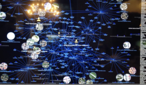 Das Foto zeigt die Vernetzung der Welt