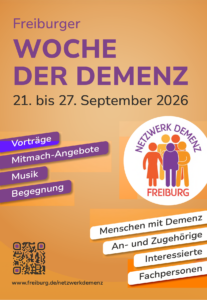 Freiburger Woche der Demenz. Titelbild des Flyers